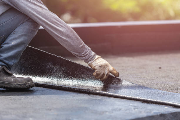 Professional Crawl Space Encapsulation technician working in Bedford, KY